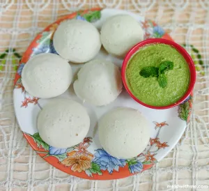 Homemade Soft Idli