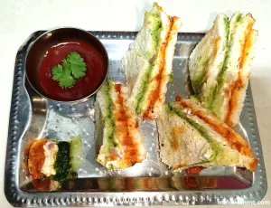 Tri Colour Sandwich