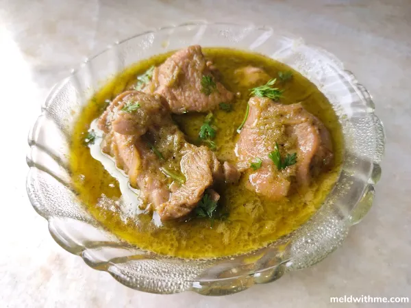 Green Chicken Curry