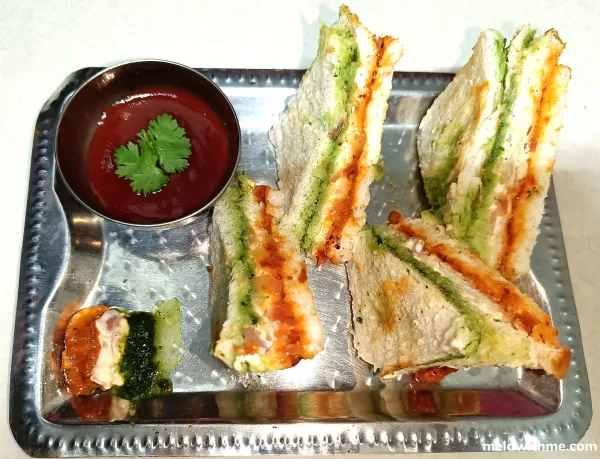Tri Colour Sandwich